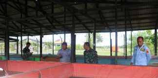 Danlanud RSA Natuna Pastikan Ketahanan Pangan Berjalan di RSA Farm