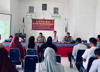 Polres Anambas Gencar Sosialisasi, Tekan Peredaran Narkoba hingga ke Desa