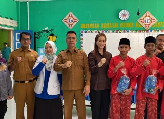Bupati Aneng Kunjungi SDN 002 Kiabu, Tegaskan Pendidikan Jadi Prioritas Anambas