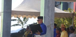 Upacara HUT ke-23 Kepri di Anambas, Bupati Aneng Sampaikan Pesan Gubernur