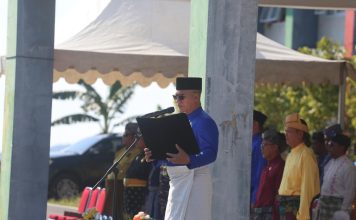 Upacara HUT ke-23 Kepri di Anambas, Bupati Aneng Sampaikan Pesan Gubernur