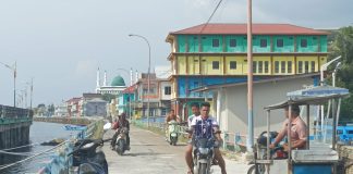 Demi Selang Minyak, Pengusaha Bangun Polisi Tidur di Jembatan SP I, Dishub : Minta Segera Dibongkar