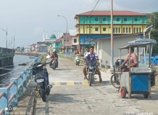 Demi Selang Minyak, Pengusaha Bangun Polisi Tidur di Jembatan SP I, Dishub : Minta Segera Dibongkar