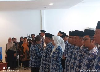 Ketua Dekranasda Ny. Sinta Aneng Lantik Pengurus Dekranasda Anambas 2025–2030, Ajak UMKM dan Pengrajin Bersinergi