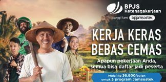 Cukup Rp36.800, Semua Orang Bisa Menjadi Peserta BPJS Ketenagekrjaan