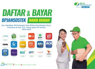 Bebas Pilih Kanal, Daftar dan Bayar luran BPJS Ketenagekrjaan Makin Mudah!
