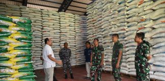 Lanud Raden Sadjad Natuna Koordinasi Panitia HUT ke-80 TNI, Gandeng Bulog untuk Pasar Murah