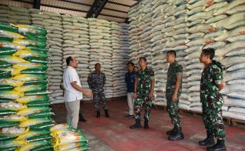 Lanud Raden Sadjad Natuna Koordinasi Panitia HUT ke-80 TNI, Gandeng Bulog untuk Pasar Murah