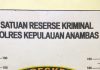 Satreskrim Polres Anambas Tangkap Pelaku Cabul Anak di Bawah Umur