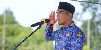 Wakil Bupati Lingga Pimpin Upacara Hari Kesaktian Pancasila