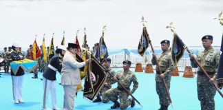 Penganugerahan Bersejarah, Lanud Raden Sadjad (RSA) Natuna Raih Samkaryanugraha dari Presiden RI