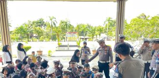 Satlantas Polres Natuna Gelar Polisi Sahabat Anak, Edukasi Tertib Berlalu Lintas Sejak Usia Dini