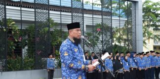 Bupati Bengkalis Pimpin Apel Peringatan Hari Kesaktian Pancasila Tahun 2025