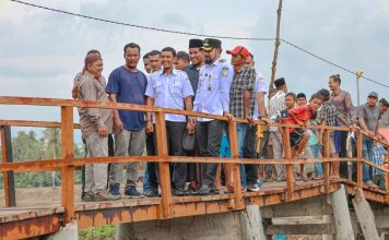 Bupati Al-Farlaky Bangun Empat Jembatan Sekaligus di Aceh Timur
