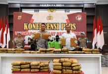 Polres Aceh Timur Gagalkan Penyeludupan 67 Kg Ganja, 2 Pelaku Diamankan