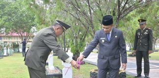 Ikuti Upacara Ziarah Nasional, Wabup Harapkan Semangat Juang Pahlawan Jadi Teladan