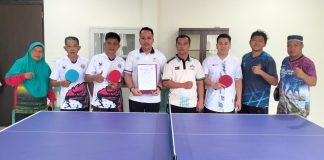 Prestasi Gemilang, Guru PGRI Natuna Harumkan Nama Daerah Lewat Tenis Meja
