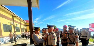 Kapolres Kepulauan Anambas Pimpin Sertijab Pejabat Utama, Dorong Kinerja dan Loyalitas Personel