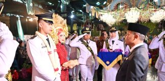 Wabup Bengkalis Hadiri Momen Bahagia Pernikahan Albert Dan Azzuhara