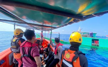 KM Selat Meranti Tenggelam di Perairan Anambas, Seluruh Awak Kapal Berhasil Diselamatkan