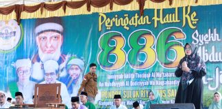 Hadir Haul ke-886 Syech Abdul Qobir Al-Jailani, Bupati Afni Sampaikan Dukung Penuh Ponpes