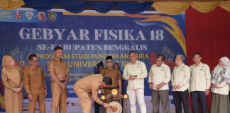Bupati Bengkalis Buka Gebyar Fisika se-Kabupaten Bengkalis