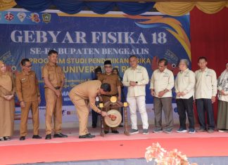 Bupati Bengkalis Buka Gebyar Fisika se-Kabupaten Bengkalis
