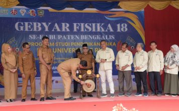 Bupati Bengkalis Buka Gebyar Fisika se-Kabupaten Bengkalis
