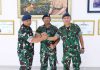 Danlanud Raden Sadjad Natuna Pimpin Sertijab Tiga Kepala Dinas