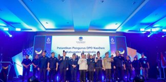 Bupati Bengkalis Hadiri Rakerwil DPW Partai NasDem Riau dan Pelantikan DPD Partai NasDem Bengkalis yang Dipimpin M. Arsya Fadillah