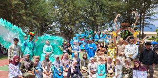 Mahasiswa STAI Natuna Ikut Meriahkan Carnaval Budaya HUT ke-26 Kabupaten Natuna