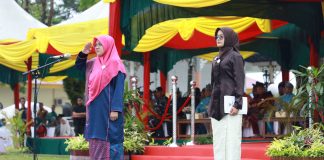 Bupati Siak Pimpin Apel Peringatan Hari Jadi ke-26, Ajak Warga Bersama Bangun Negeri