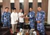 Danlanud RSA Kunjungan Kehormatan, DPRD Natuna Apresiasi Kiprah Lanud RSA dalam Pembangunan dan Sejarah Daerah