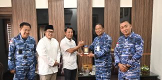 Danlanud RSA Kunjungan Kehormatan, DPRD Natuna Apresiasi Kiprah Lanud RSA dalam Pembangunan dan Sejarah Daerah