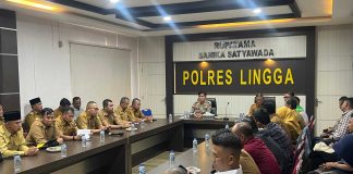 Polres Lingga Gelar Rakor Ketahanan Pangan