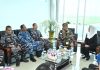 Danlanud RSA Sambut Kedatangan Komandan Kodaeral IV Batam di Natuna