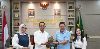Optimalkan Tata Kelola Kelembagaan, Kepala BP Batam Sambangi Kejati Kepri