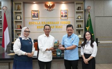 Optimalkan Tata Kelola Kelembagaan, Kepala BP Batam Sambangi Kejati Kepri