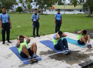 Personel Lanud Raden Sadjad Natuna Diuji Fisik Tes Kesegaran Jasmani Jelang UKP 2026