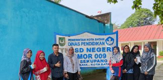 Atap Ruang Guru SDN 009 Sekupang Bocor, Potret Miris Sekolah di Pulau Seraya