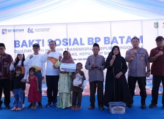 BP Batam Gelar Bakti Sosial, Hadirkan Senyum Warga Rempang Eco-City