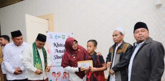 Hari Santri 2025 di Gelar Kitan Massal, Bupati Afni Apresiasi Baznas Siak