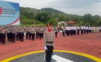 Polres Lingga Gelar Upacara Peringatan Hari Sumpah Pemuda ke-97