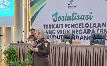 Wakajati Kepri Narasumber di BP Bintan, Tekankan Pentingnya Tata Kelola dan Mitigasi Risiko dalam Pengelolaan Keuangan Negara