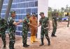 Danlanud Raden Sadjad Natuna Hadiri Peninjauan Latihan Uji Siap Tempur Yonkomposit 1/Gardapati