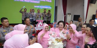 Polda Kepri Gelar Hari Puncak HKGB Ke-73 dan Tatap Muka Ibu Asuh Polwan