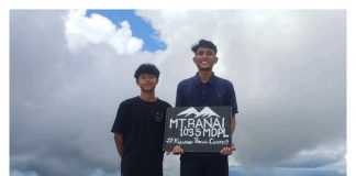 Presiden Mahasiswa STAI Natuna Jelajahi Geosite Gunung Ranai yang Menyimpan Keindahan Alam