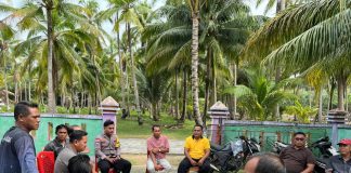 Kapolsek Midai Gelar Coffee Bersama Warga Desa Air Putih, Perkuat Silaturahmi dan Keamanan Lingkungan