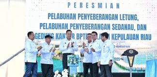 Menko Infrawil AHY dan Menhub Dudy Purwagandi Resmikan Tiga Infrastruktur Strategis di Kepulauan Riau