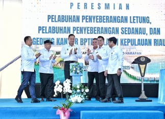 Menko Infrawil AHY dan Menhub Dudy Purwagandi Resmikan Tiga Infrastruktur Strategis di Kepulauan Riau